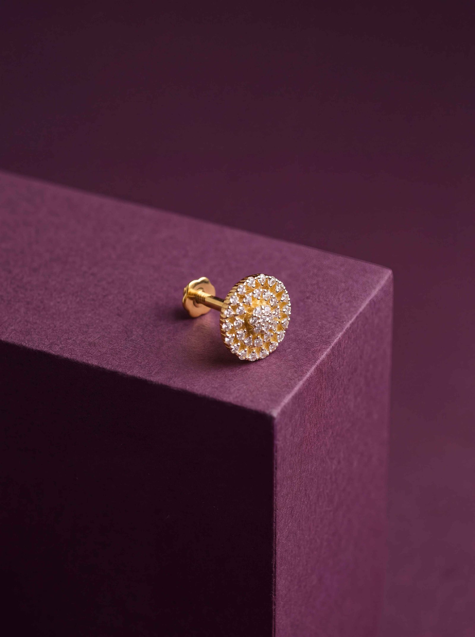 Sparkle Diamond nose stud