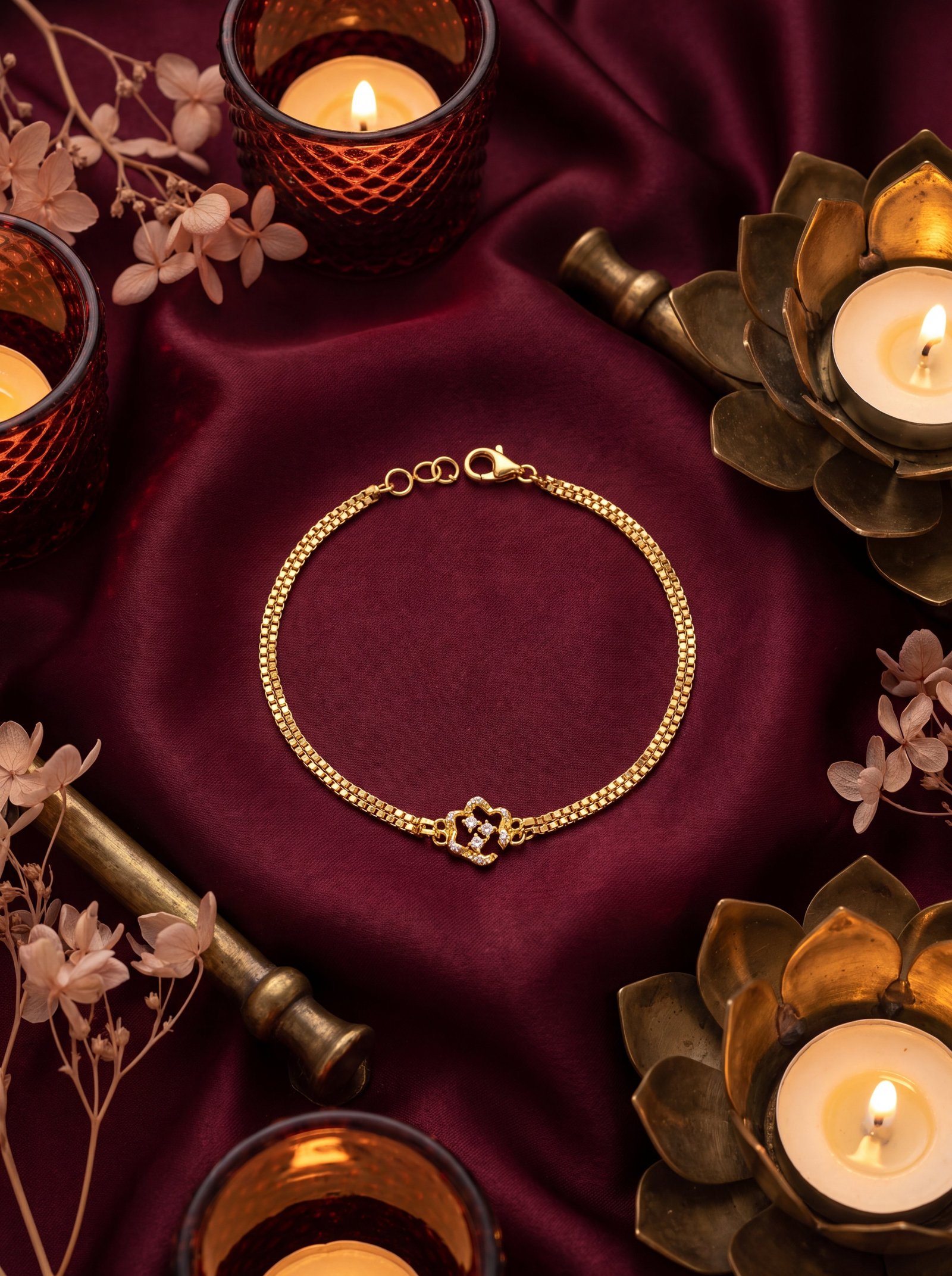 DOUBLE LAYER BOX 9K BRACELETS