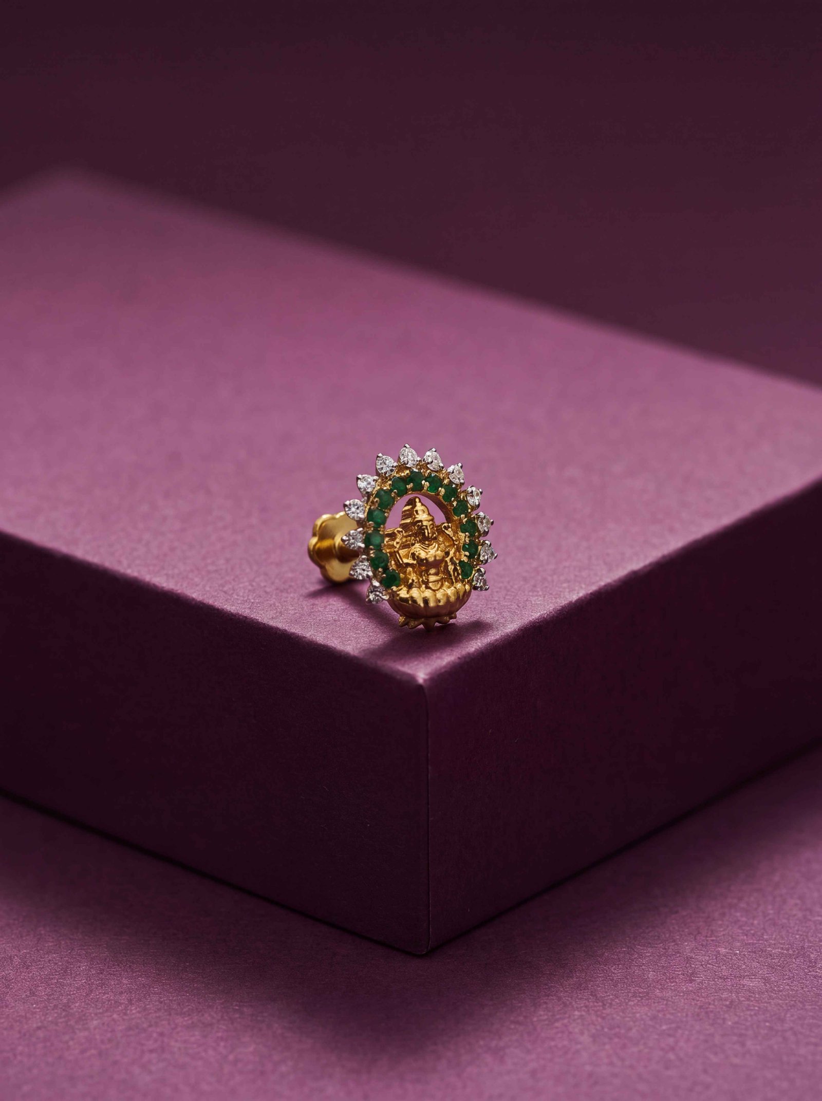 Lekshmi Diamond nose stud