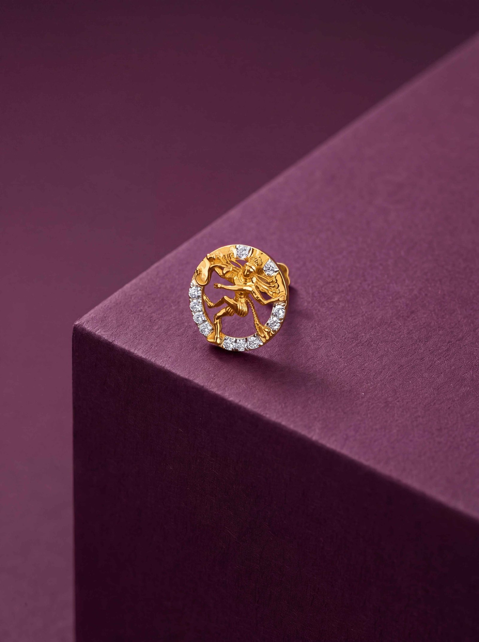 Nataraja Diamond nose stud