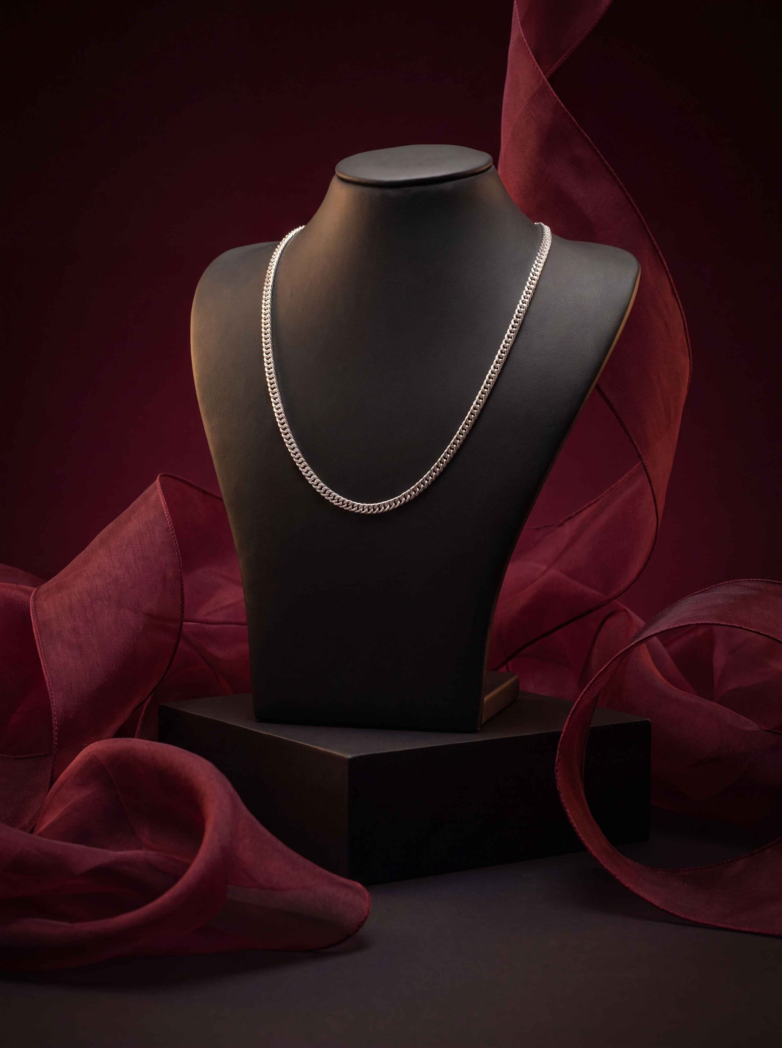 DOUBLE GANGULY SILVER CHAIN