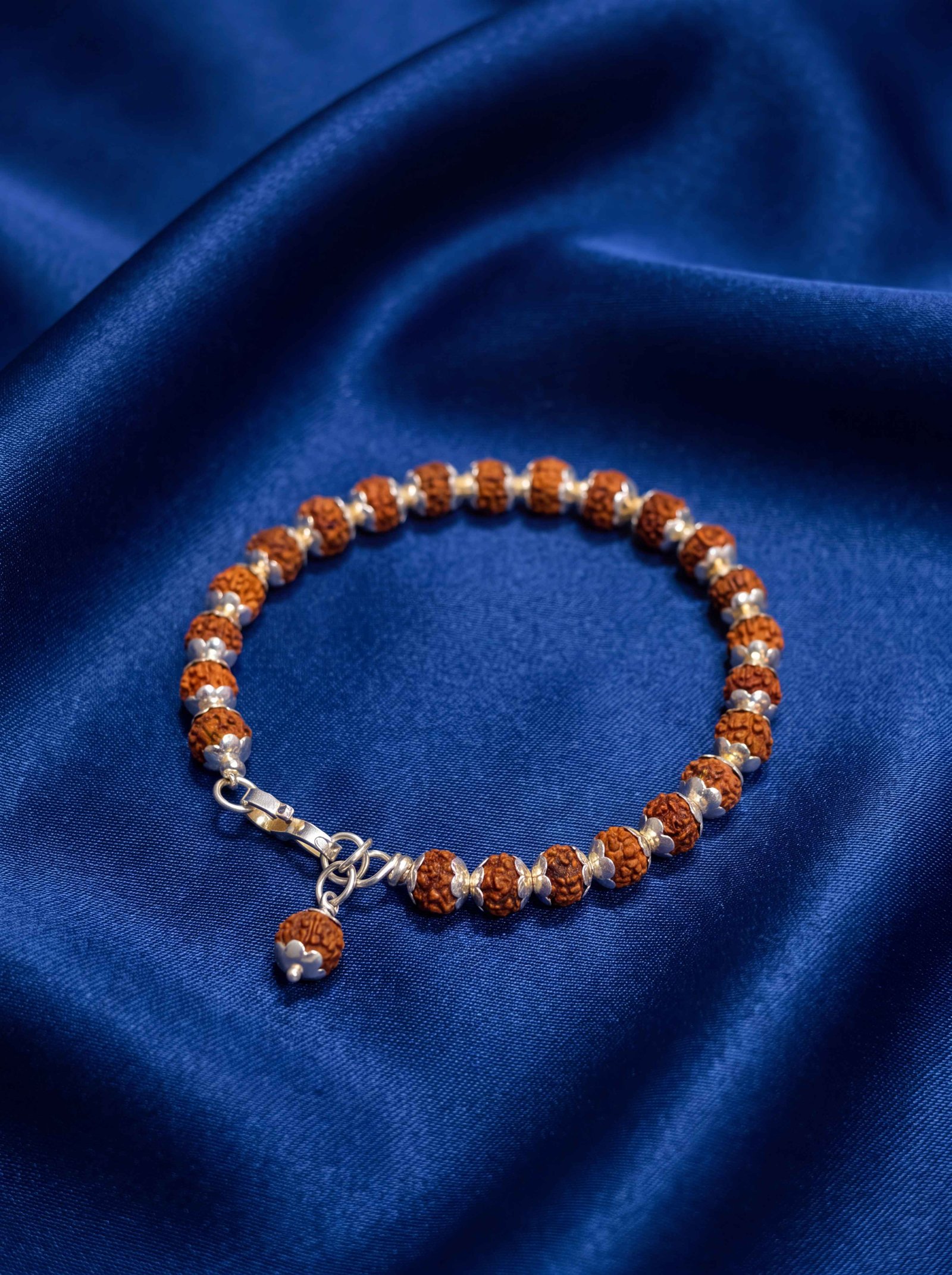 Rudrakasham Silver Bracelet