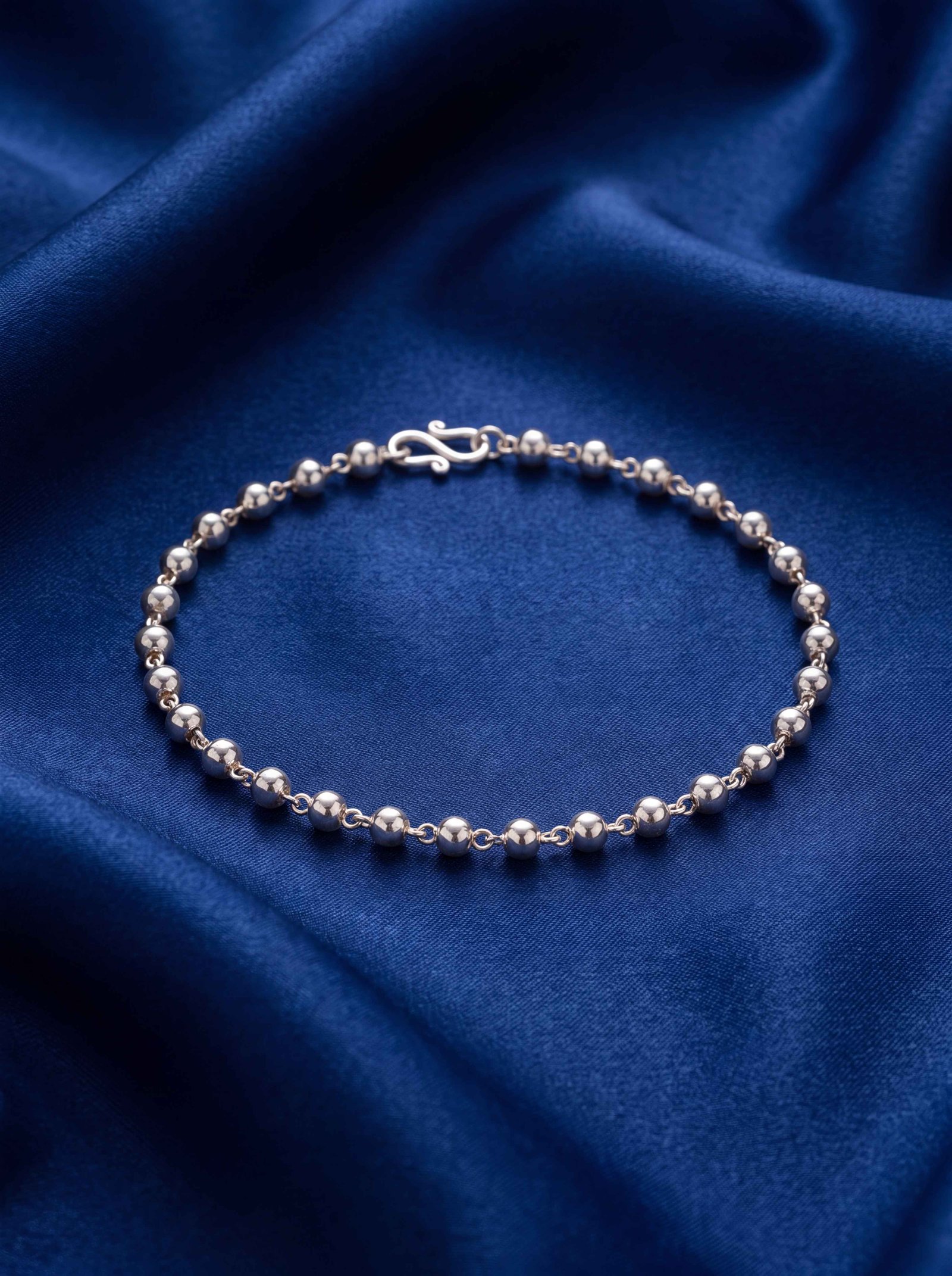 Ball Chain Silver Bracelet