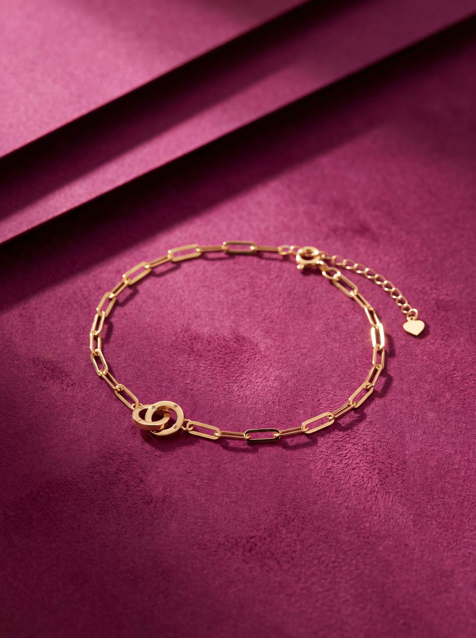 PAPERCLIP 18 K BRACELET