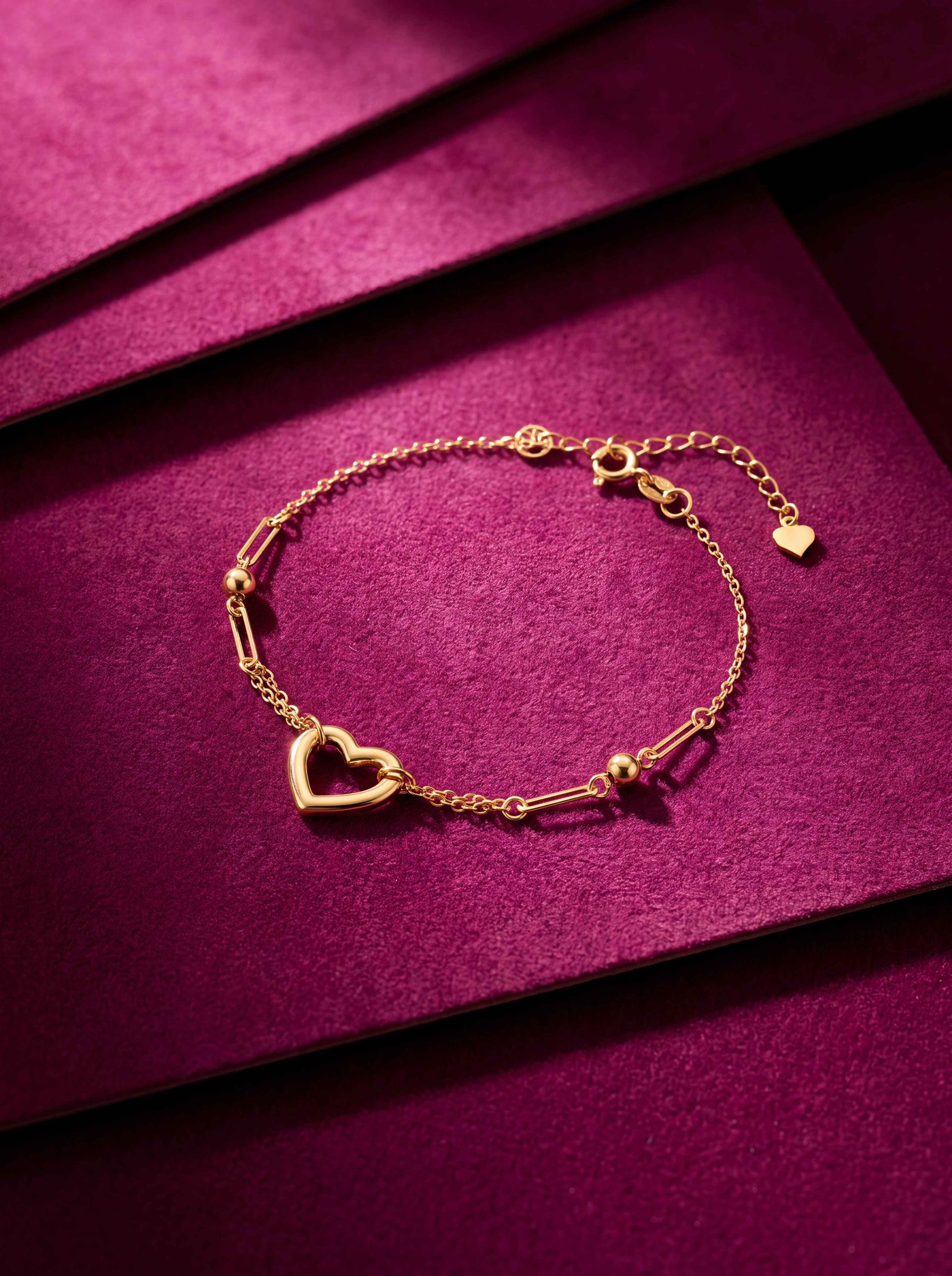 OPEN  HEART 18K BRACELET