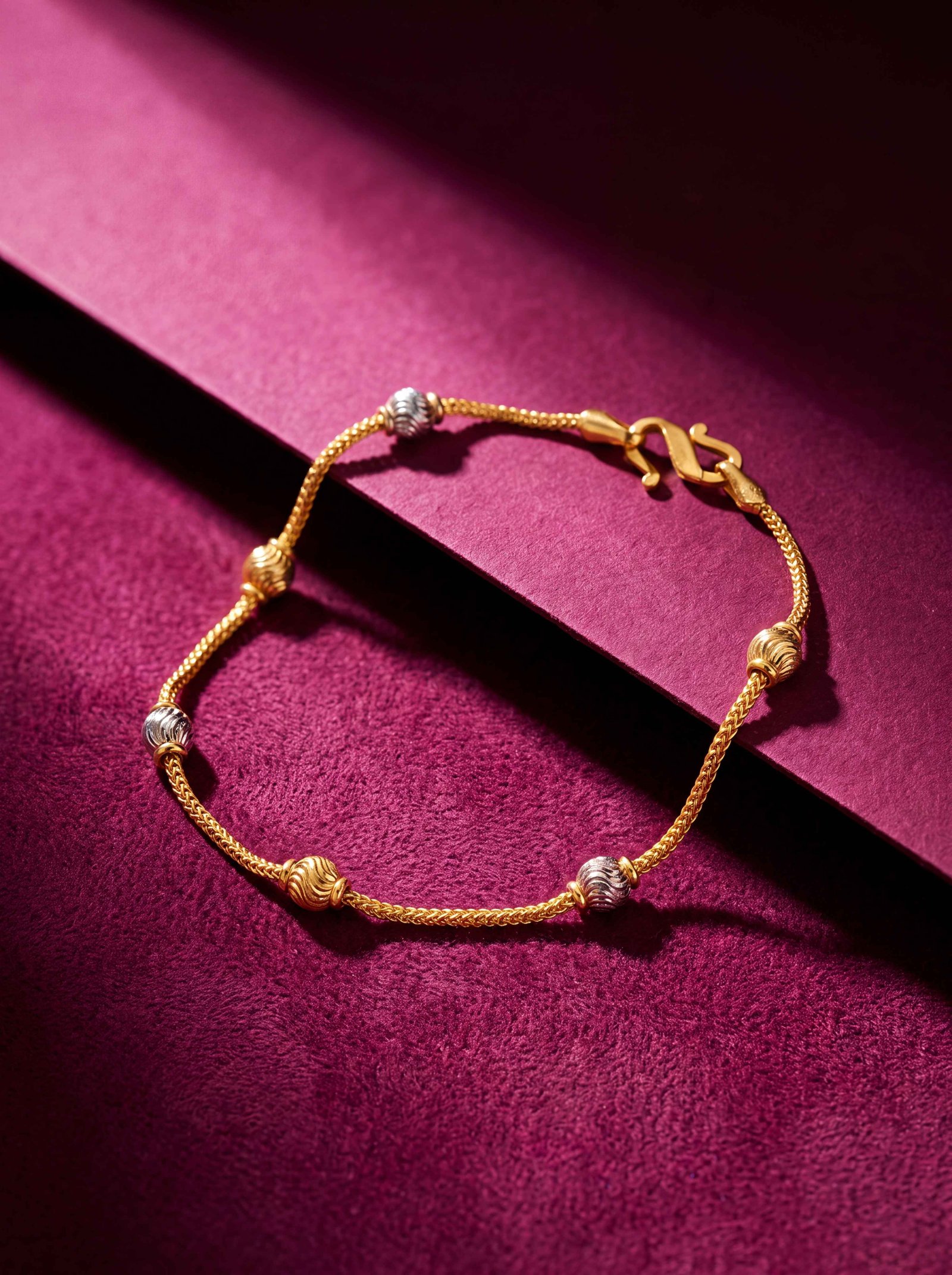 TWO-TONE BALL PARASPARAM BRACELET
