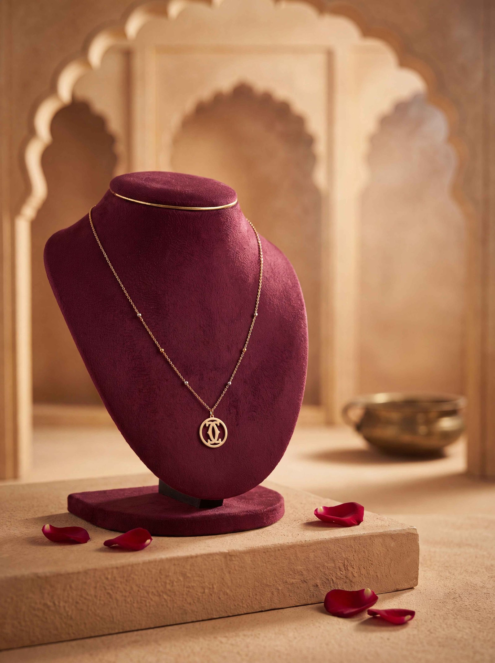 CARTIER LOGO 18K CHAIN