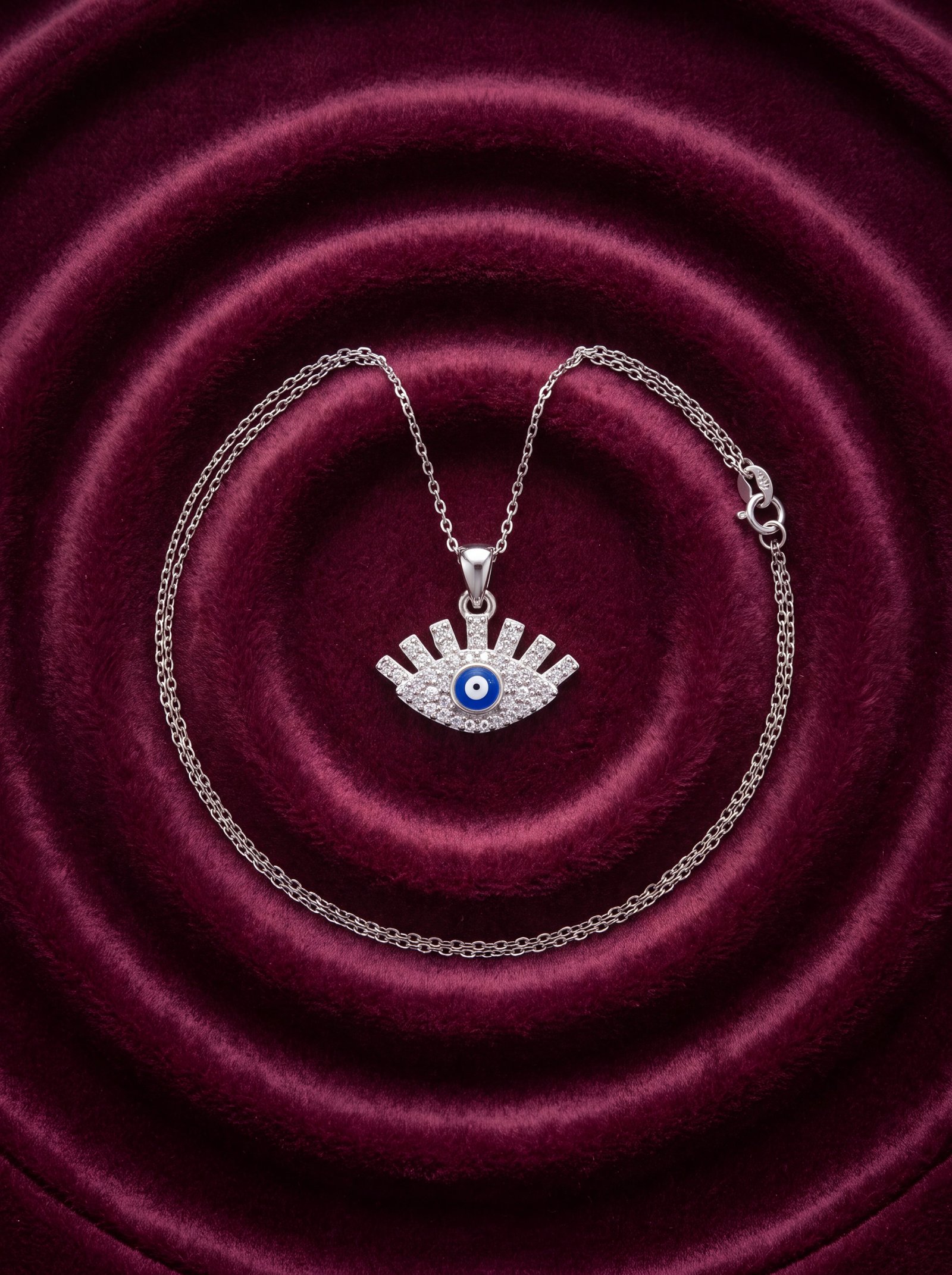 EVIL EYE SILVER PENDANT